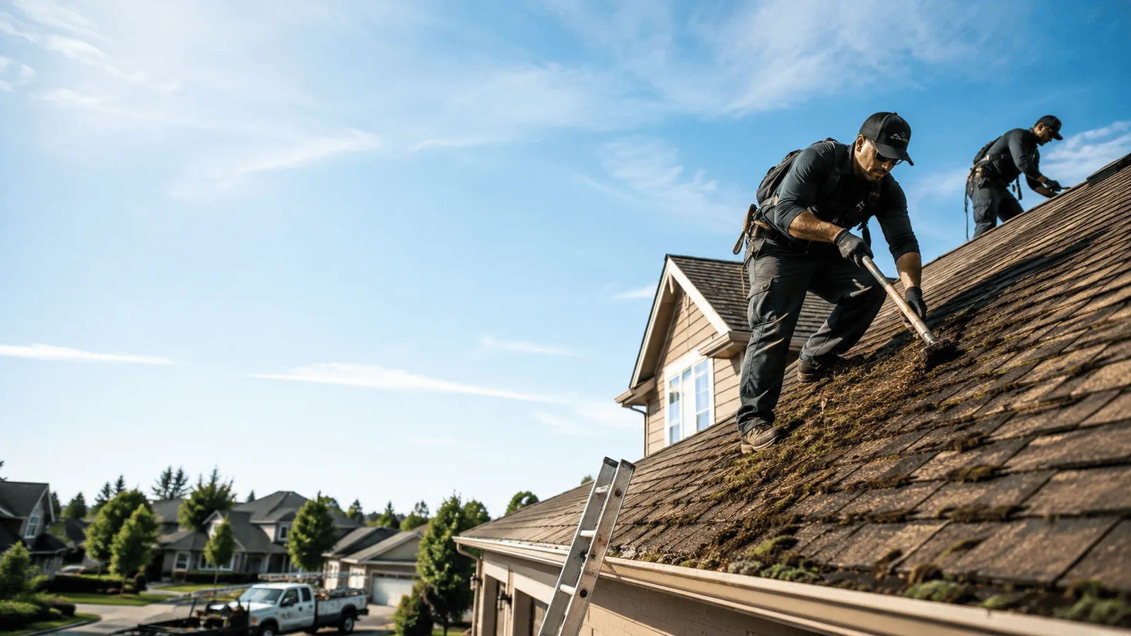 Roof Moss Removal in Oak Grove, MO near me